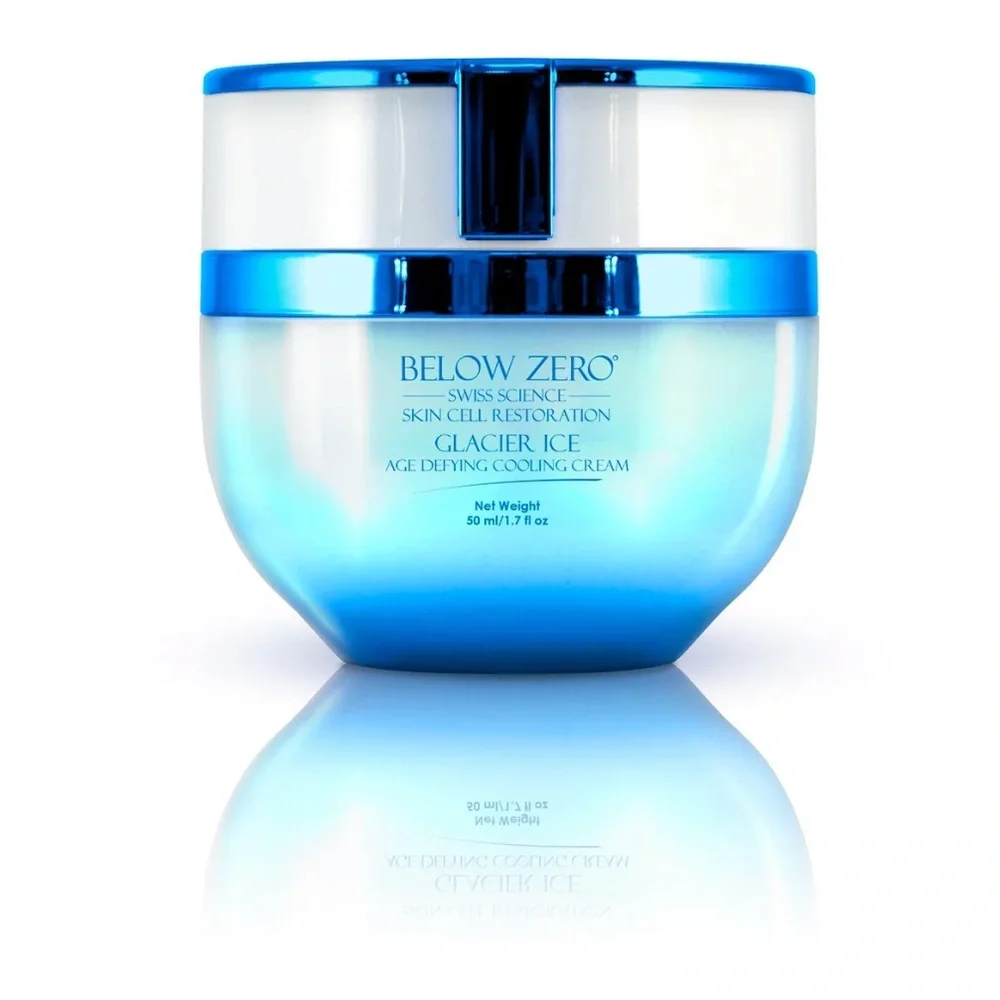 Below Zero Swiss‎ Glacier Ice Age Defying Cooling Cream 50ml | Luxury Anti-Aging